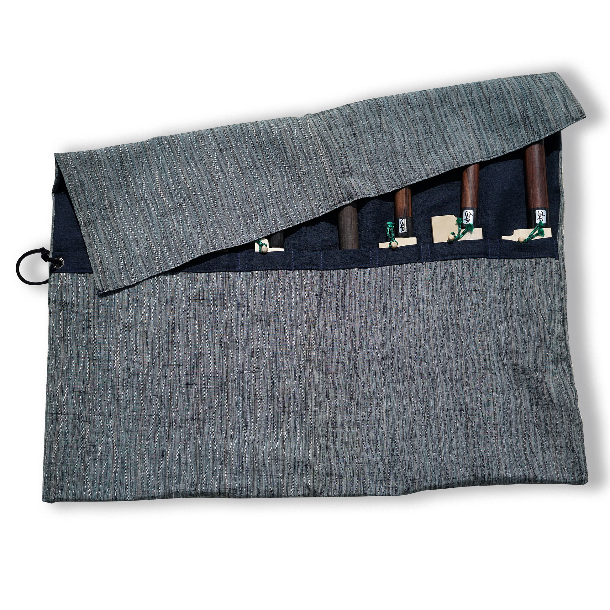 Hitohira Kimono Knife Roll Large (8 Pocket) - HITOHIRA