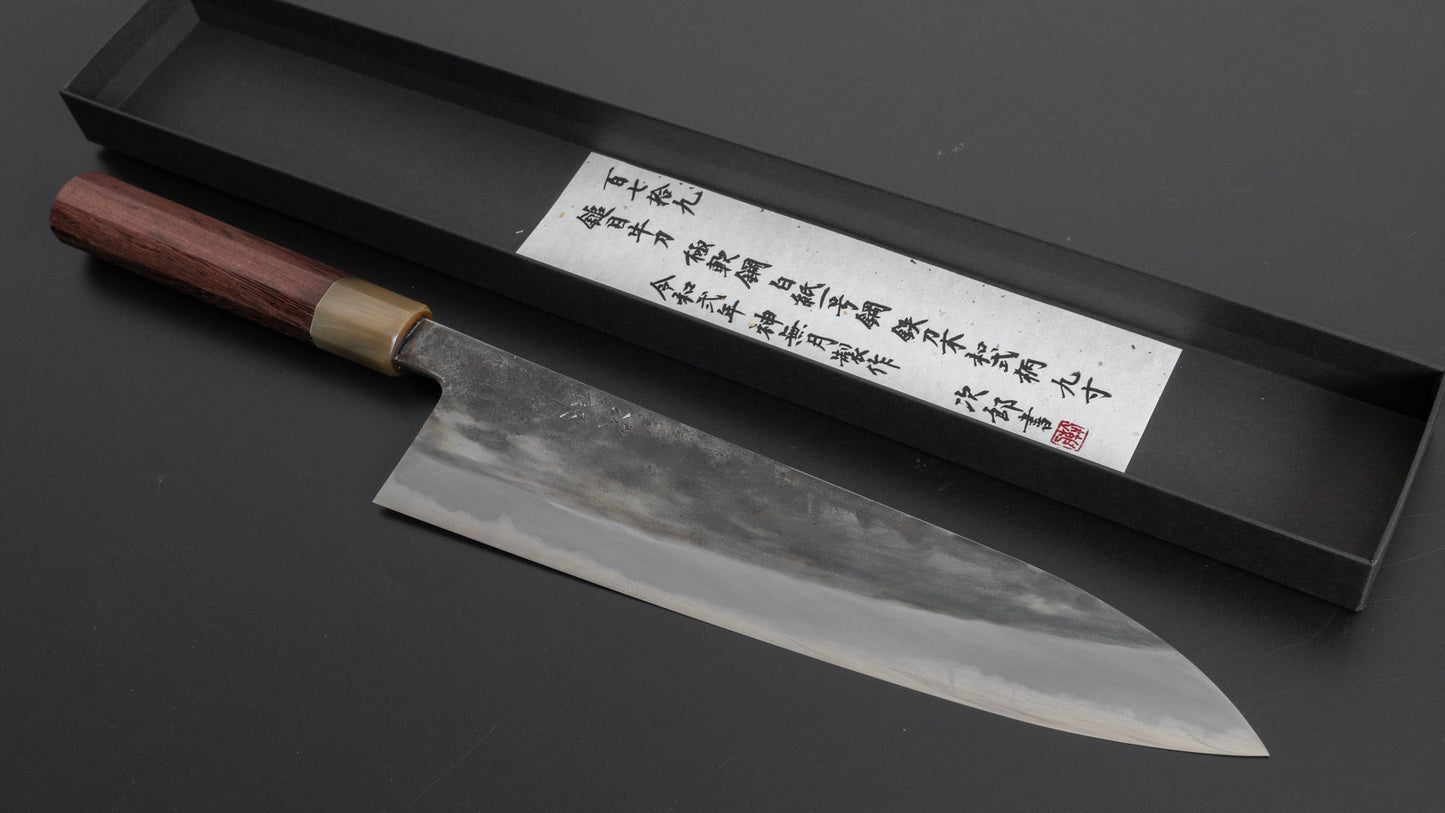 Jiro Tsuchime Wa Gyuto 270mm Taihei Tagayasan Handle (#179) - HITOHIRA
