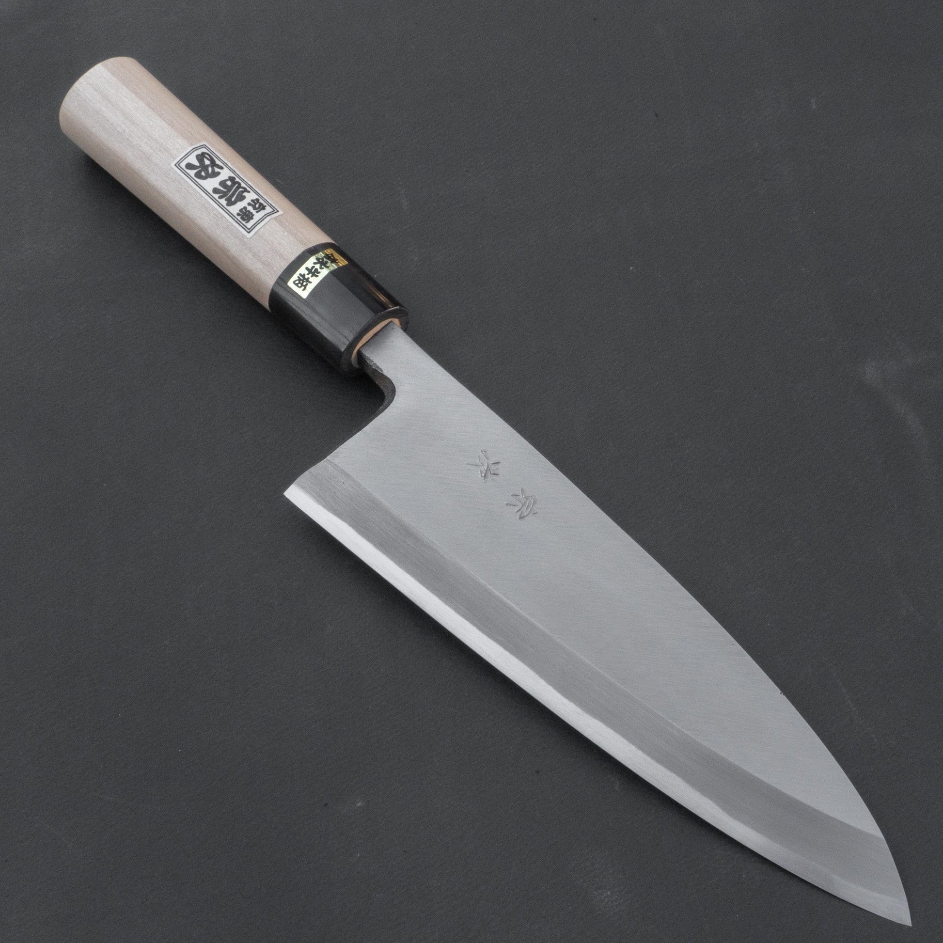 Morihei Munetsugu White #2 Deba 210mm Ho Wood Handle | HITOHIRA