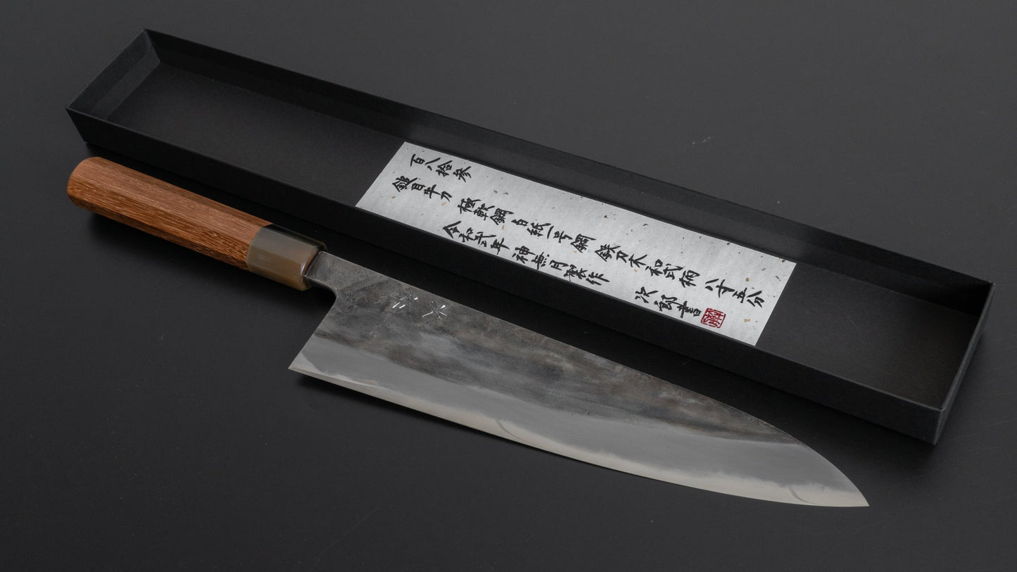 Jiro Tsuchime Wa Gyuto 255mm Taihei Tagayasan Handle (#183) - HITOHIRA