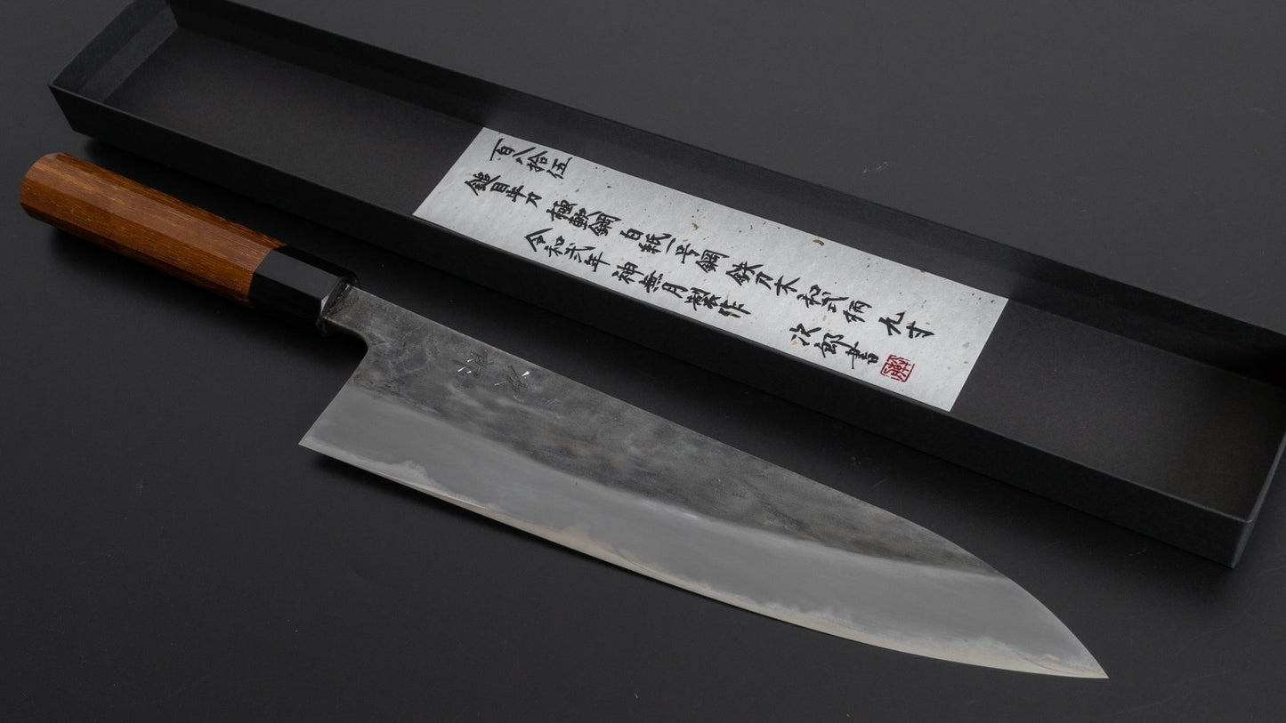 Jiro Tsuchime Wa Gyuto 270mm Taihei Tagayasan Handle (#185) - HITOHIRA