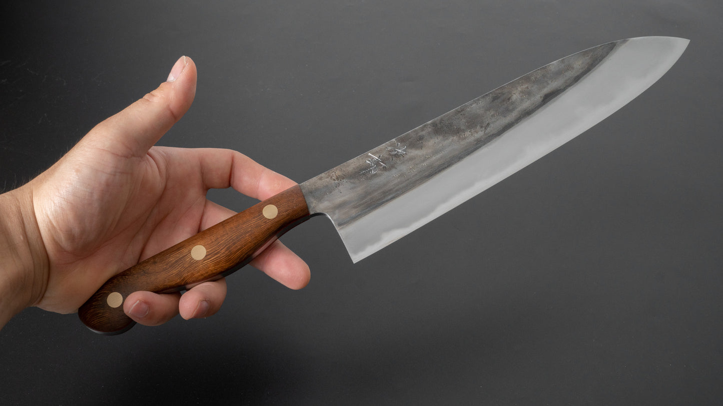 Jiro Tsuchime Yo Gyuto 240mm Tagayasan Handle (#402) - HITOHIRA