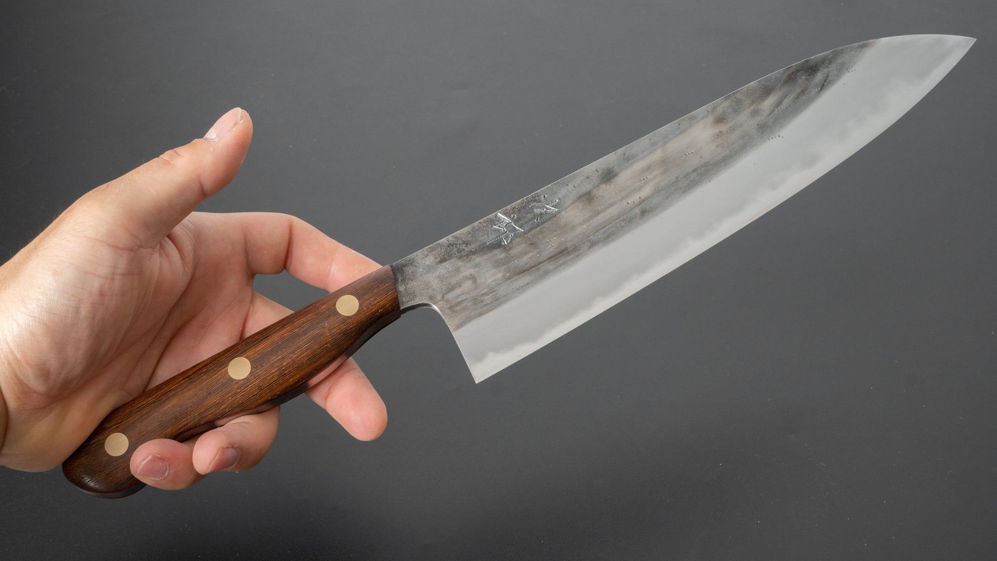 Jiro Tsuchime Yo Gyuto 240mm Tagayasan Handle (#403) - HITOHIRA