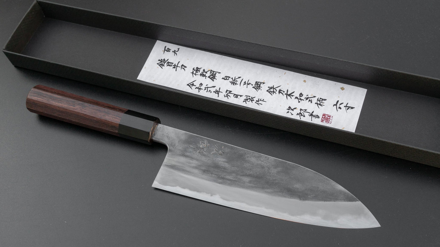 Jiro Tsuchime Wa Gyuto 180mm Taihei Tagayasan Handle (#109) | HITOHIRA