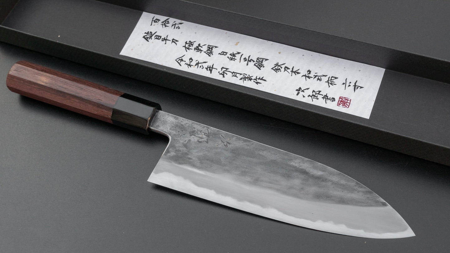 Jiro Tsuchime Wa Gyuto 180mm Taihei Tagayasan Handle (#112) | HITOHIRA