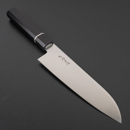 Hitohira Hiragana WS Santoku 185mm Pakka Handle | HITOHIRA