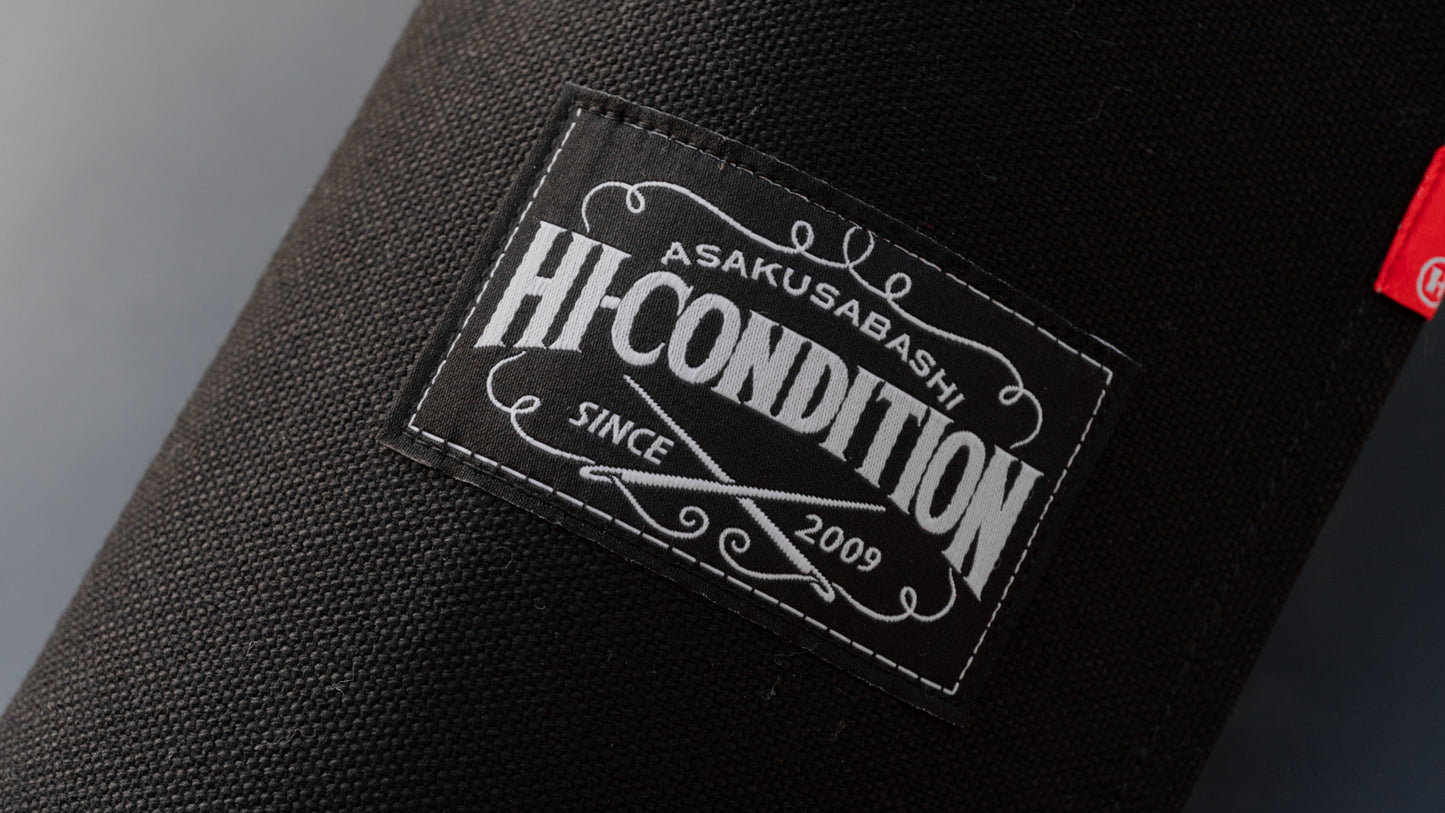 HI-CONDITION Hanpu Canvas 9 Pockets Knife Roll Black - HITOHIRA