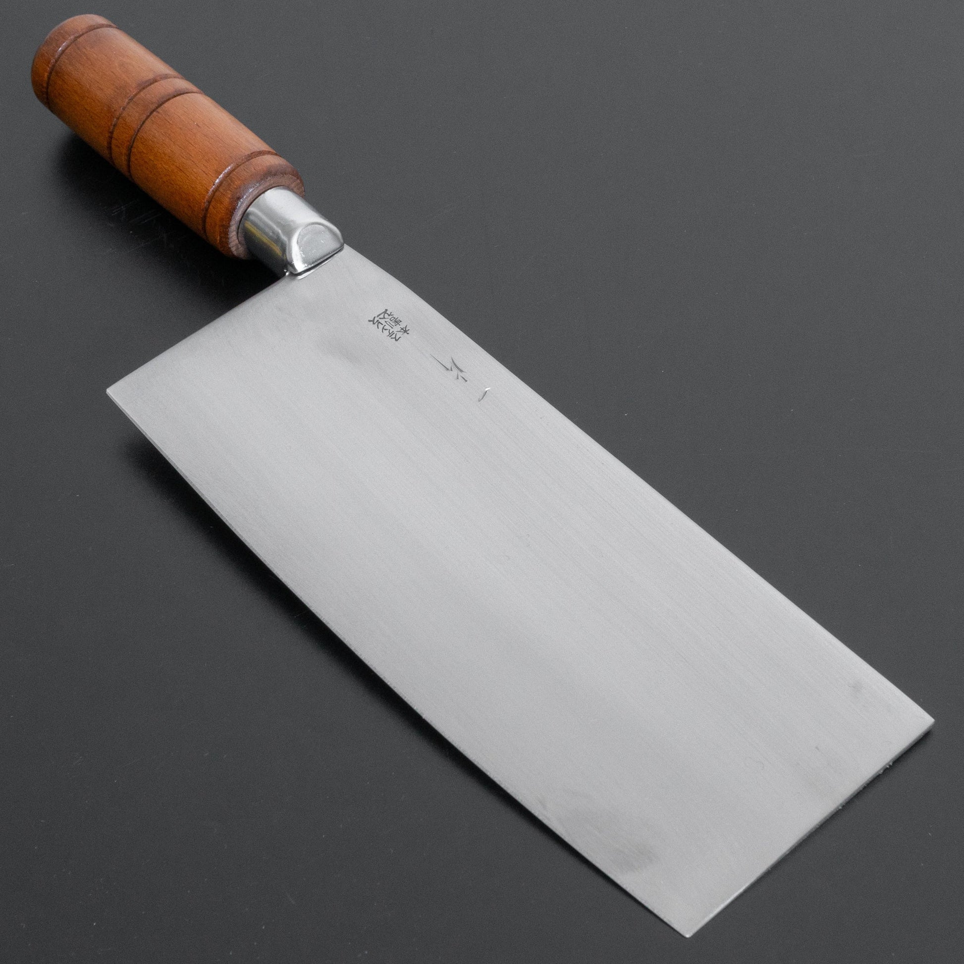 Hitohira Stainless Clad Chinese Cleaver 200mm Beechwood Handle - HITOHIRA