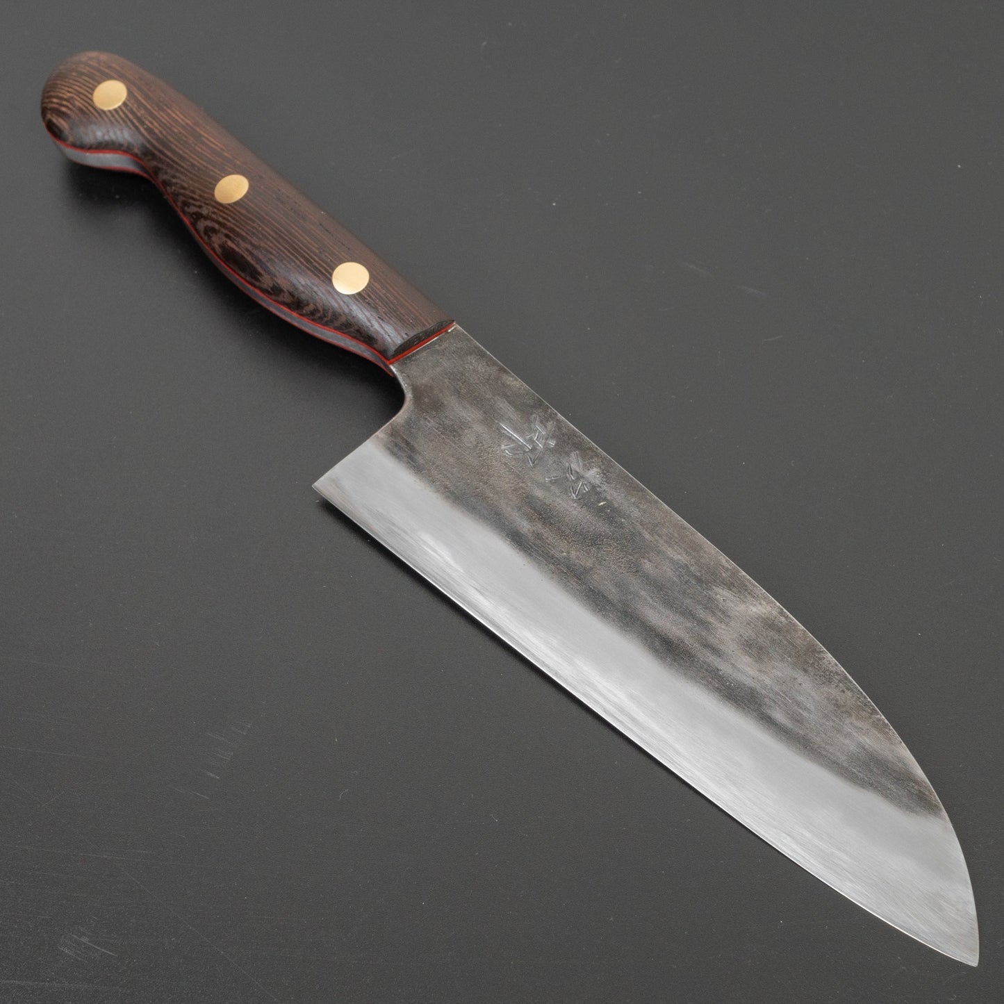 Jiro Tsuchime Yo Santoku 165mm Tagayasan Handle (#117) | HITOHIRA