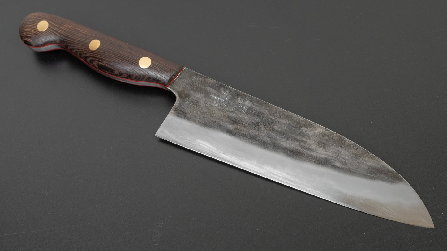 Jiro Tsuchime Yo Santoku 165mm Tagayasan Handle (#117) | HITOHIRA