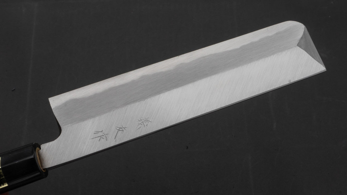 Morihei Yoshitomo Left-Handed Usuba 180mm Ho Wood Handle | HITOHIRA