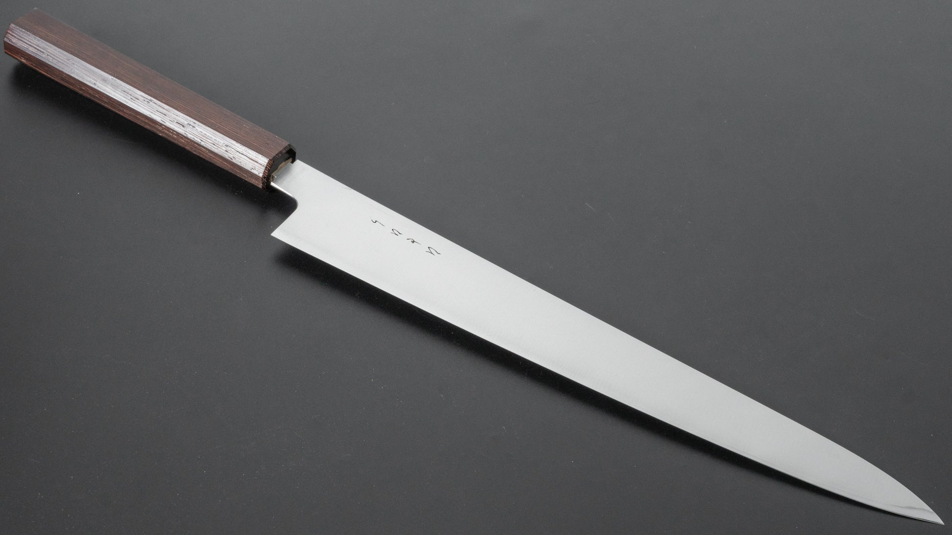 Hitohira KH Stainless Sujihiki 270mm Wenge Handle - HITOHIRA