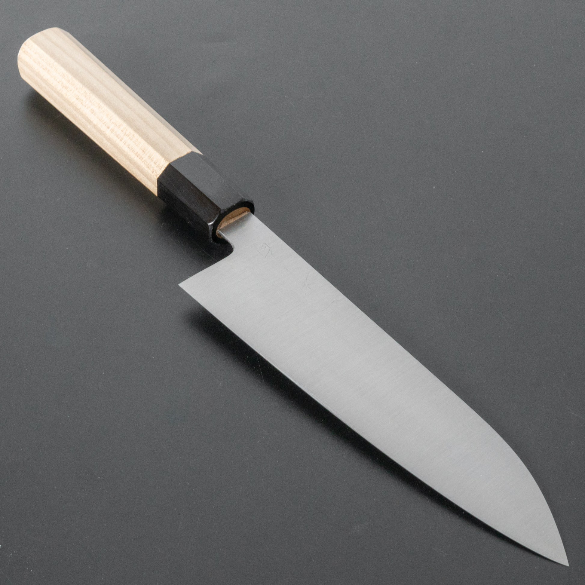 Hitohira Ashi White #2 Santoku 180mm Ho Wood Handle - HITOHIRA