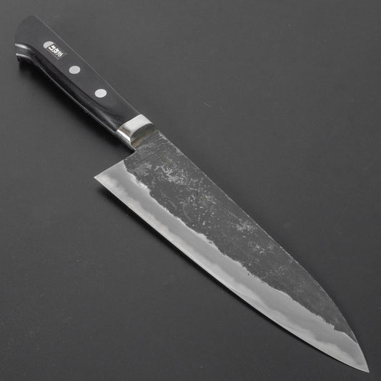 Morihei Hisamoto Kurouchi White #1 Gyuto 180mm Pakka Handle (Fine Finish) - HITOHIRA