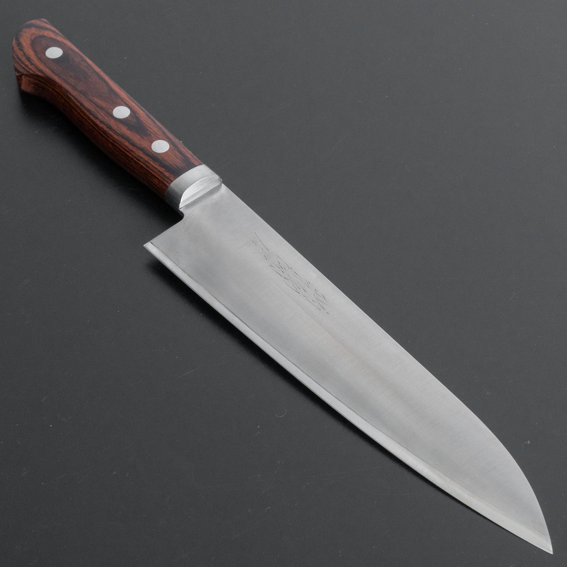 Hitohira Imojiya MZ VG-1 Gyuto 180mm Imitation Mahogany Handle - HITOHIRA