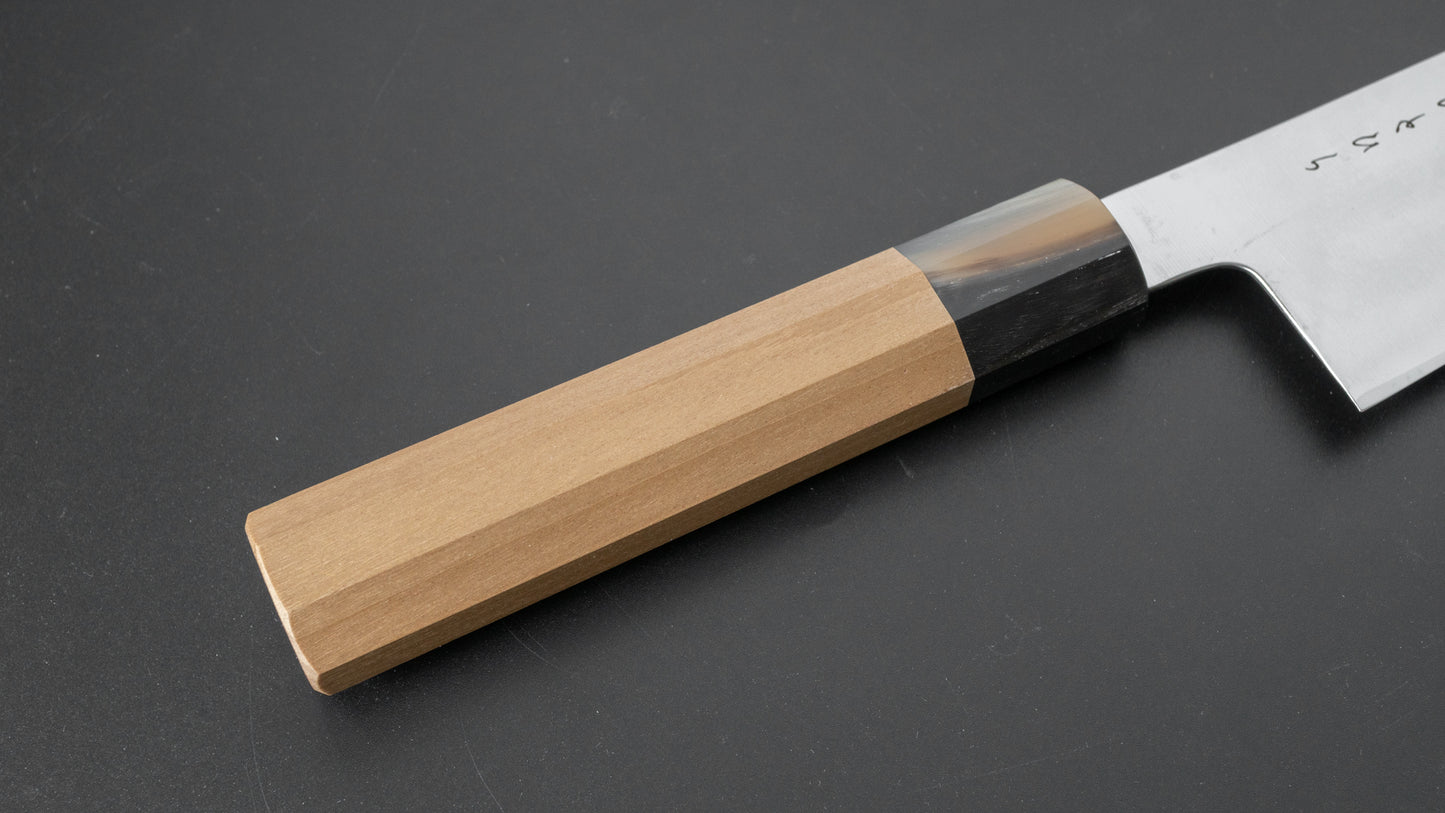 Hitohira KH Stainless Santoku 180mm Ho Wood Handle (Octagonal) - HITOHIRA