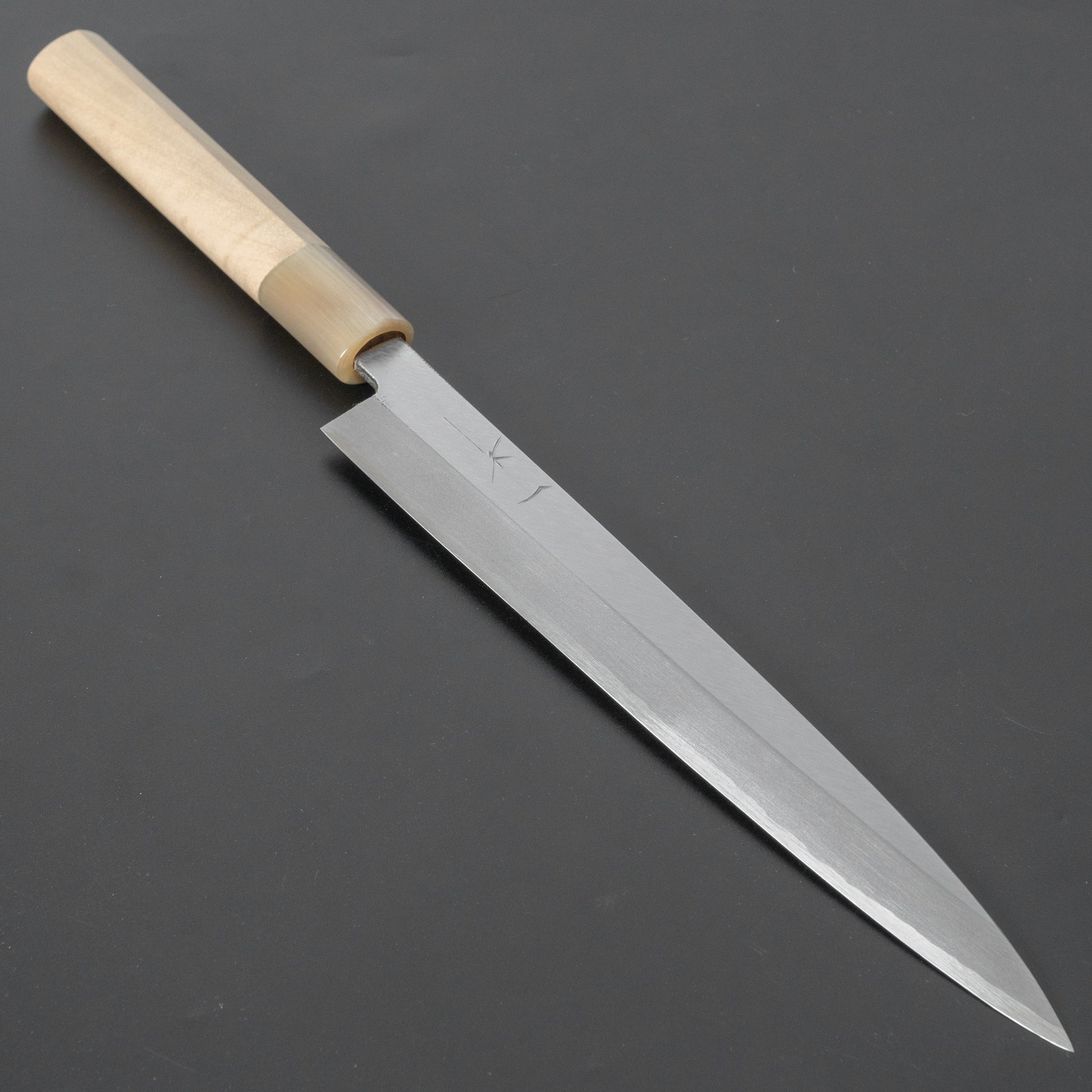 Hitohira Gorobei White #3 Yanagiba 210mm Ho Wood Handle (D-Shape) - HITOHIRA