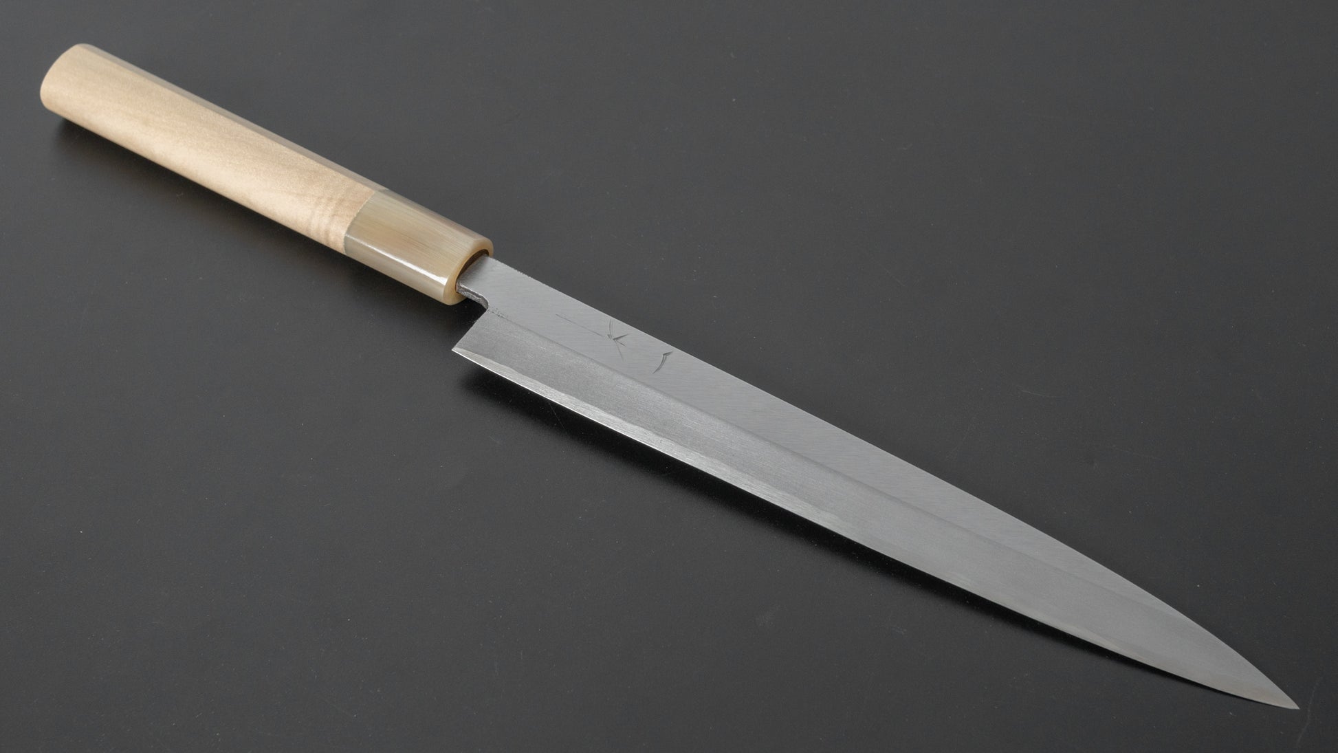 Hitohira Gorobei White #3 Yanagiba 210mm Ho Wood Handle (D-Shape) - HITOHIRA