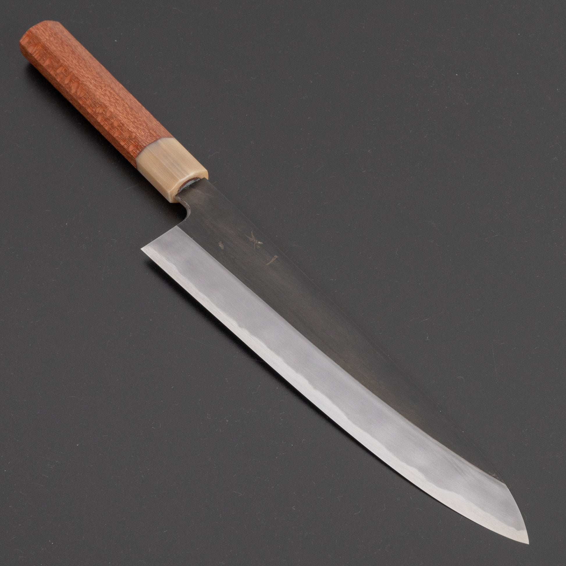 Hitohira Kikuchiyo Kyuzo White #2 Kurouchi Gyuto 240mm Lacewood Handle | HITOHIRA