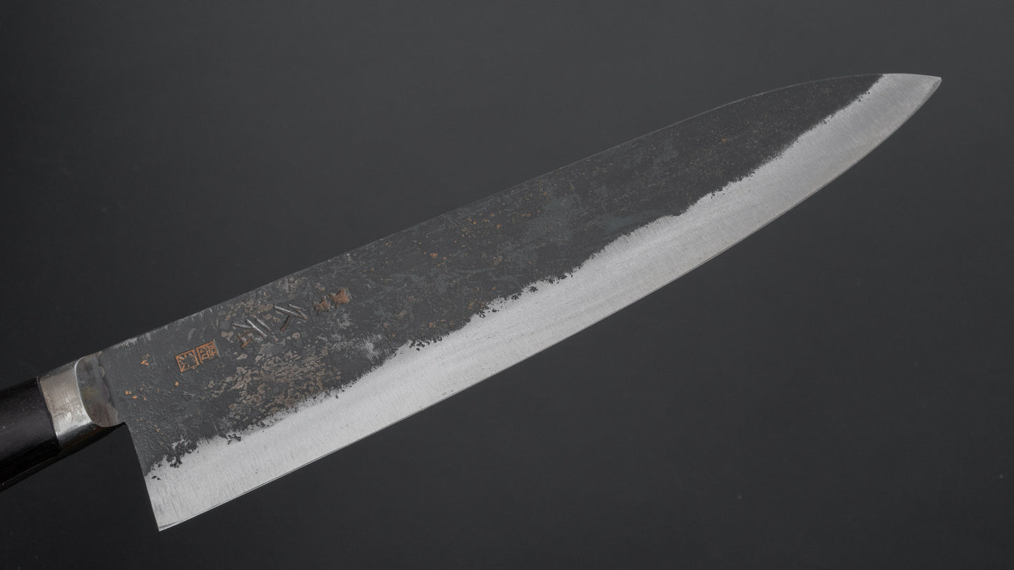 Morihei Hisamoto Kurouchi White #1 Gyuto 240mm Pakka Handle - HITOHIRA