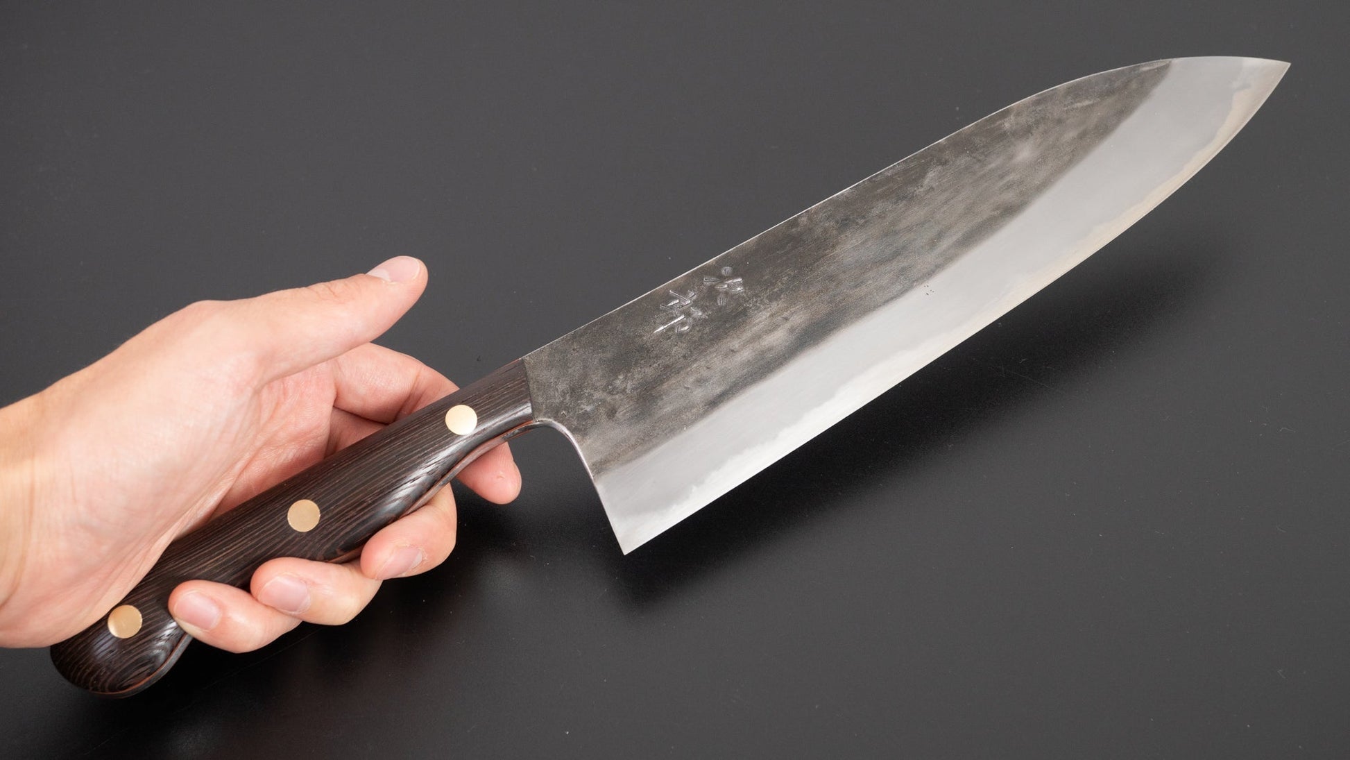 Jiro Tsuchime Yo Gyuto 240mm Tagayasan Handle (#134) | HITOHIRA