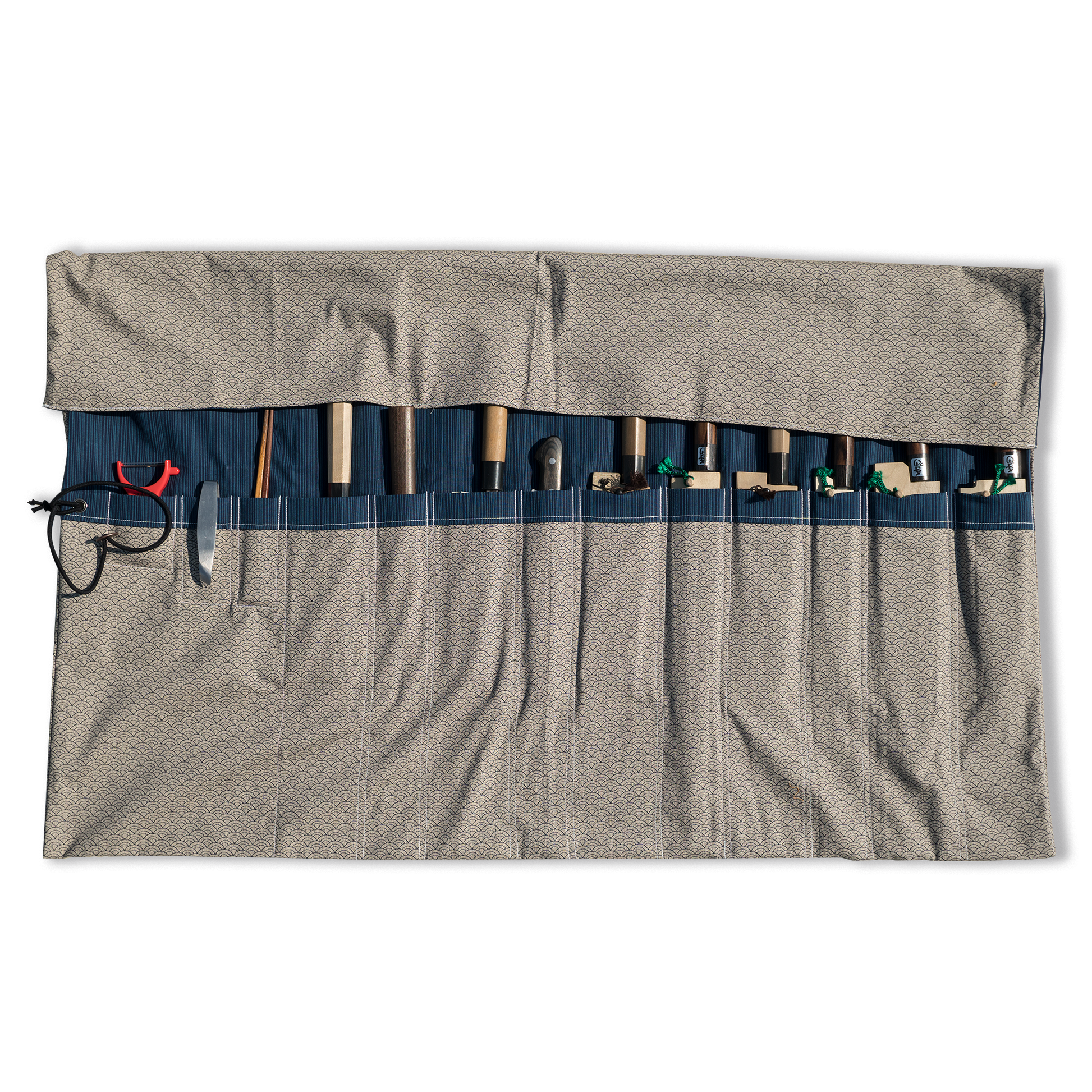 Hitohira Wagara Knife Roll Extra Large (13 Pocket) - HITOHIRA