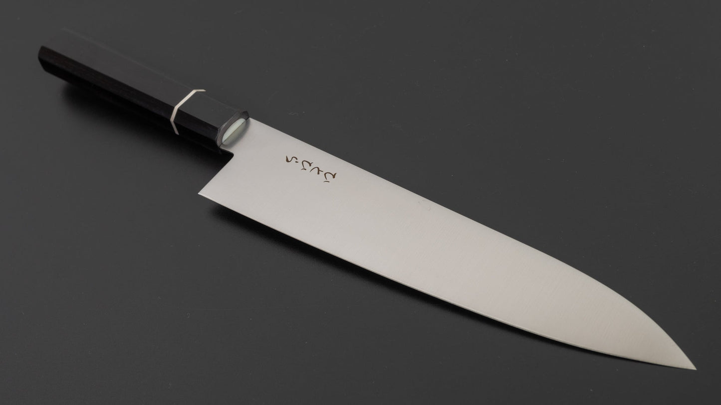 Hitohira Hiragana WS Gyuto 210mm Pakka Handle | HITOHIRA