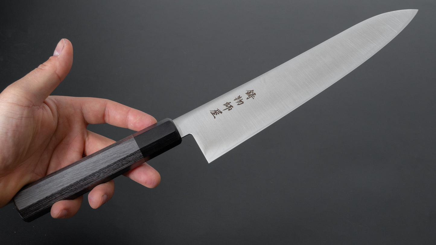 Hitohira Imojiya TH Stainless Gyuto 240mm Pakka Handle (Wa) - HITOHIRA