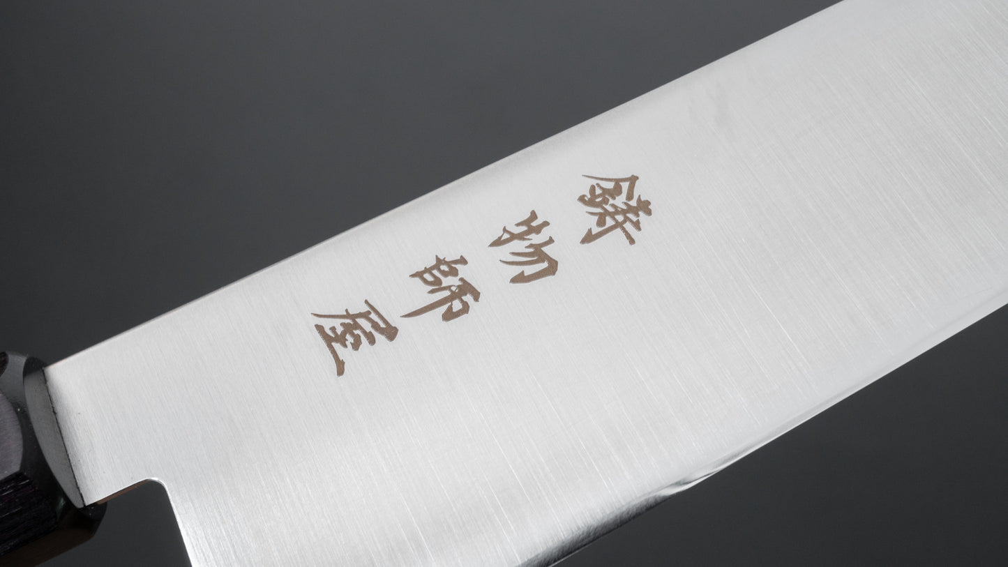 Hitohira Imojiya TH Stainless Gyuto 240mm Pakka Handle (Wa) - HITOHIRA