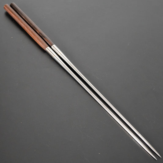 Hitohira Ebony Moribashi Chopstick 210mm Rounded - HITOHIRA