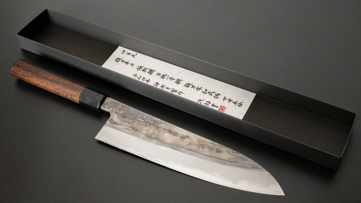 Jiro Tsuchime Wa Gyuto 225mm Taihei Tagayasan Handle (#409) - HITOHIRA