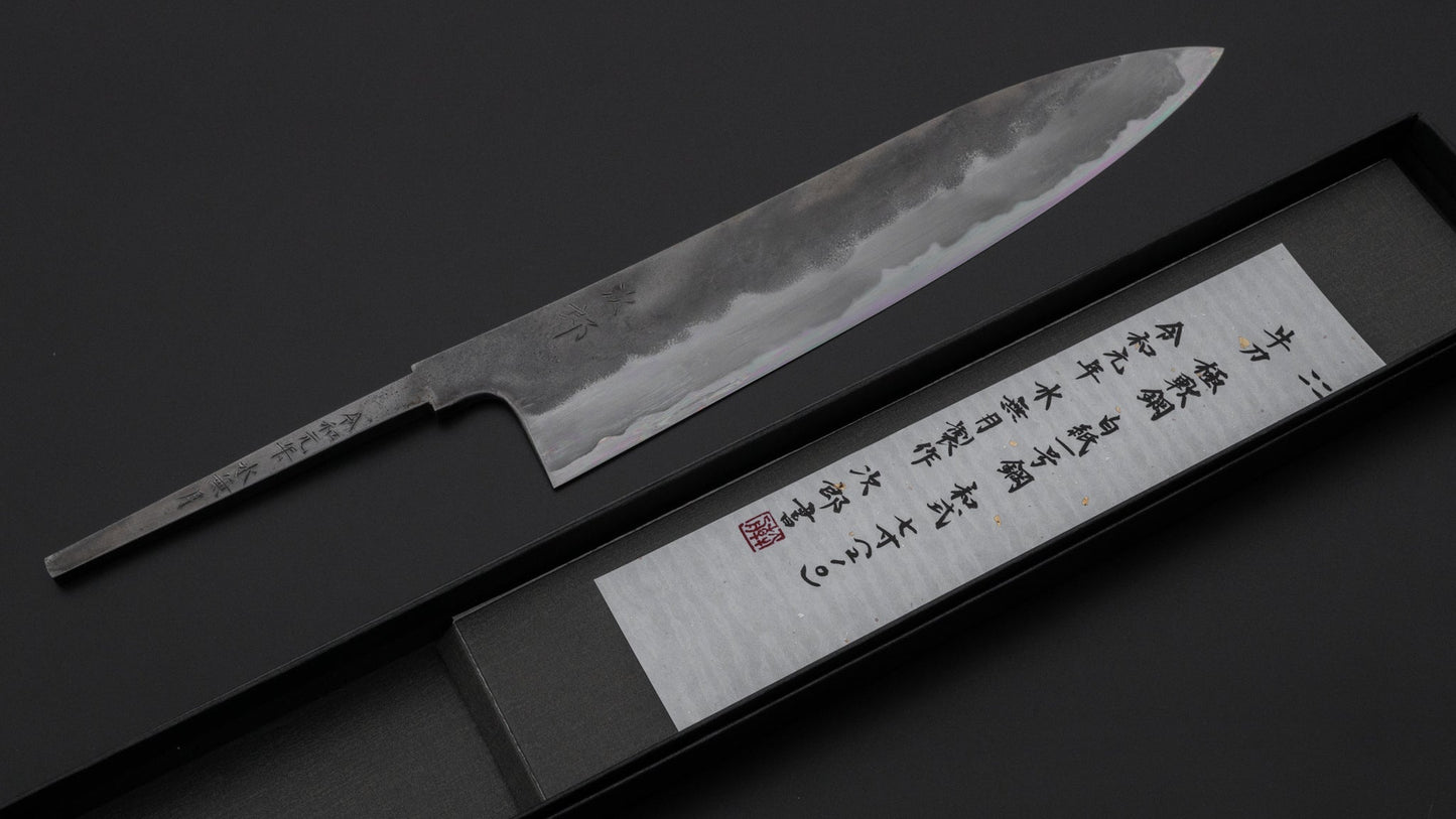 Jiro Tsuchime Wa Gyuto 210mm (#004/ No Handle) | HITOHIRA