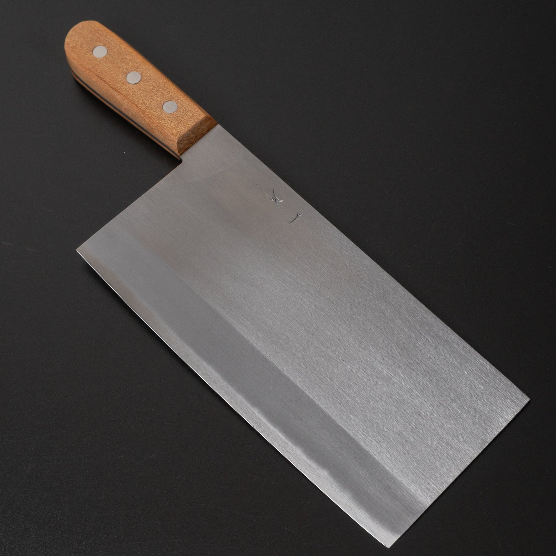 Hitohira Togashi White #2 Chinese Cleaver 220mm Agathis Handle (#7) | HITOHIRA