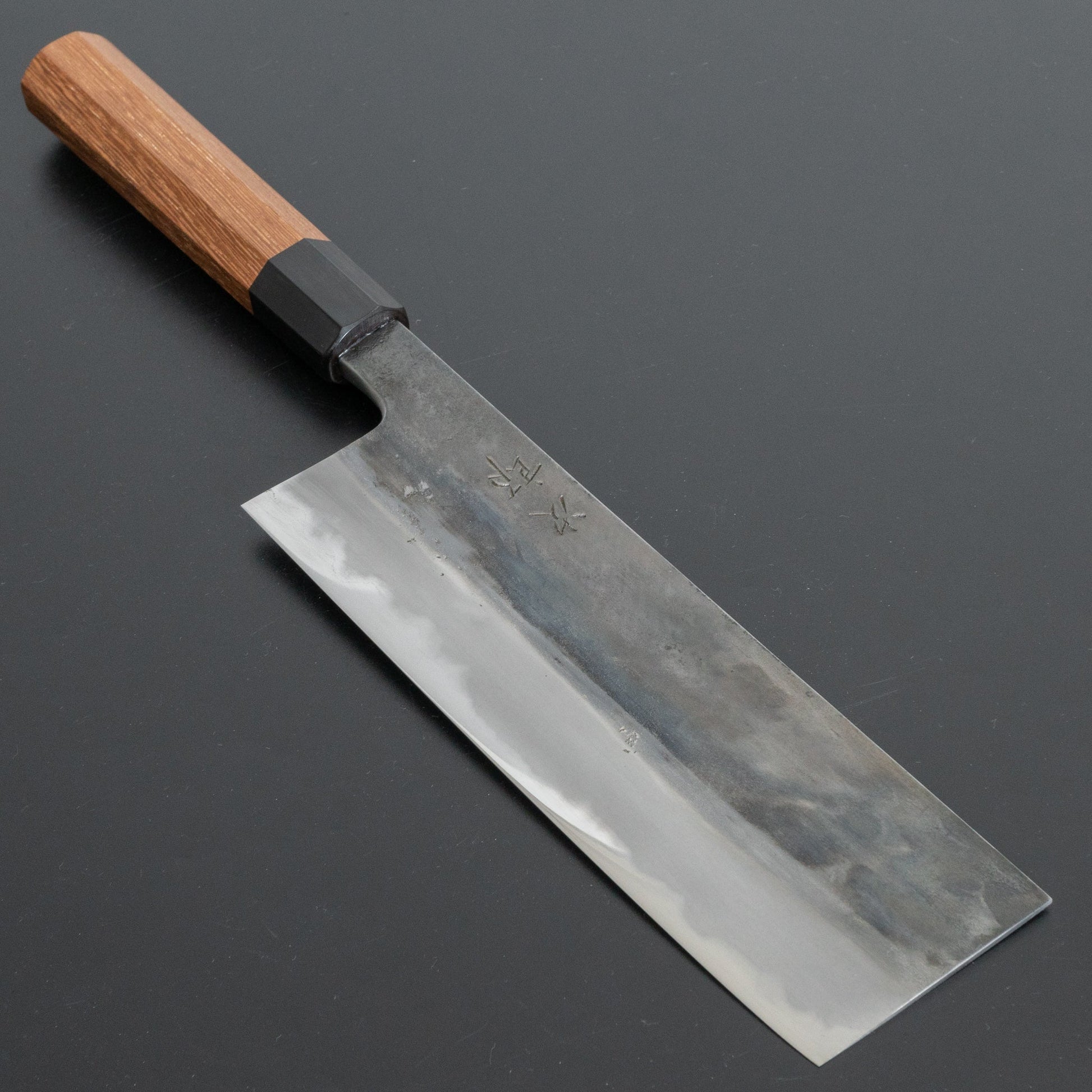 Jiro Tsuchime Wa Nakiri 180mm Taihei Tagayasan Handle (#206) - HITOHIRA