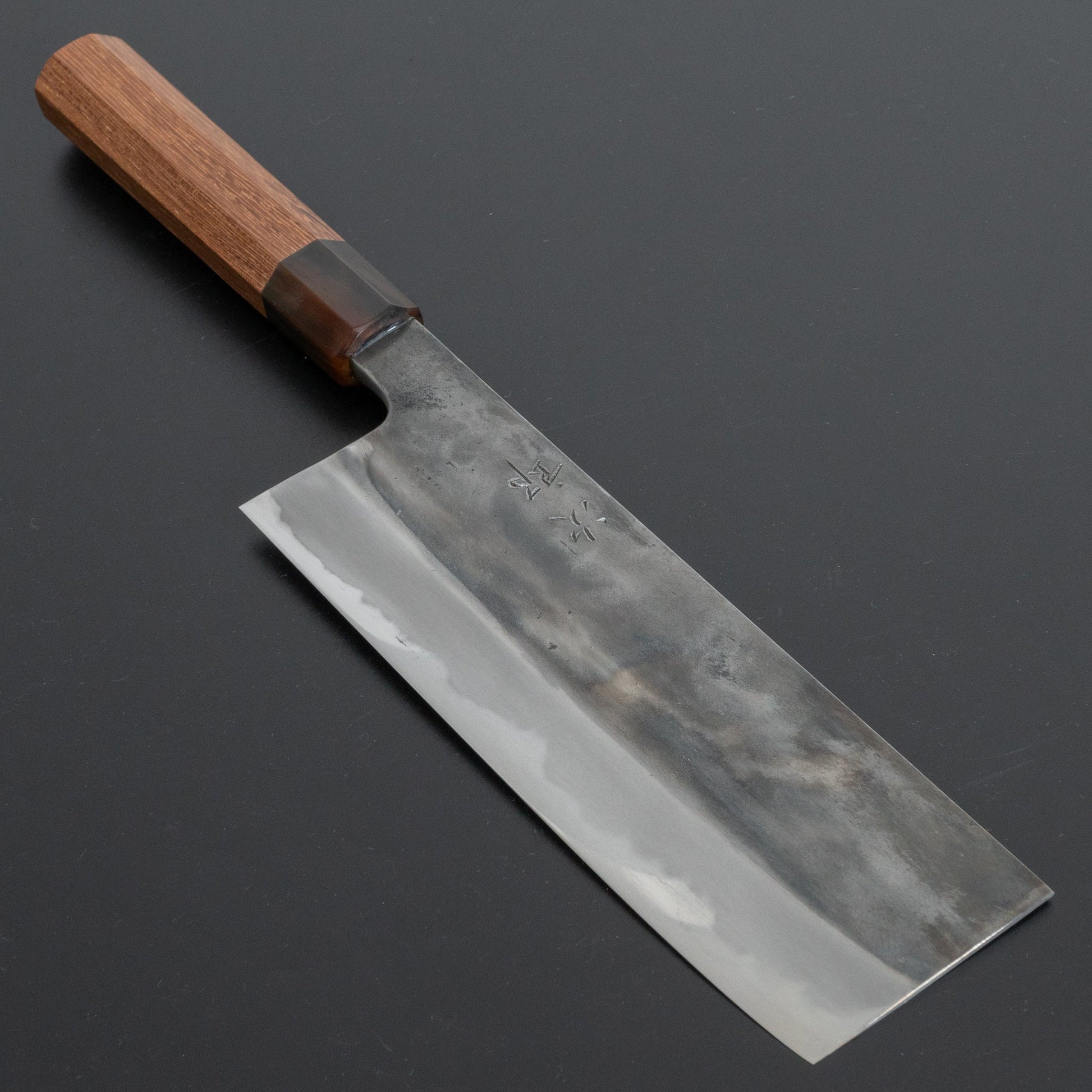 Jiro Tsuchime Wa Nakiri 180mm Taihei Tagayasan Handle (#208) - HITOHIRA