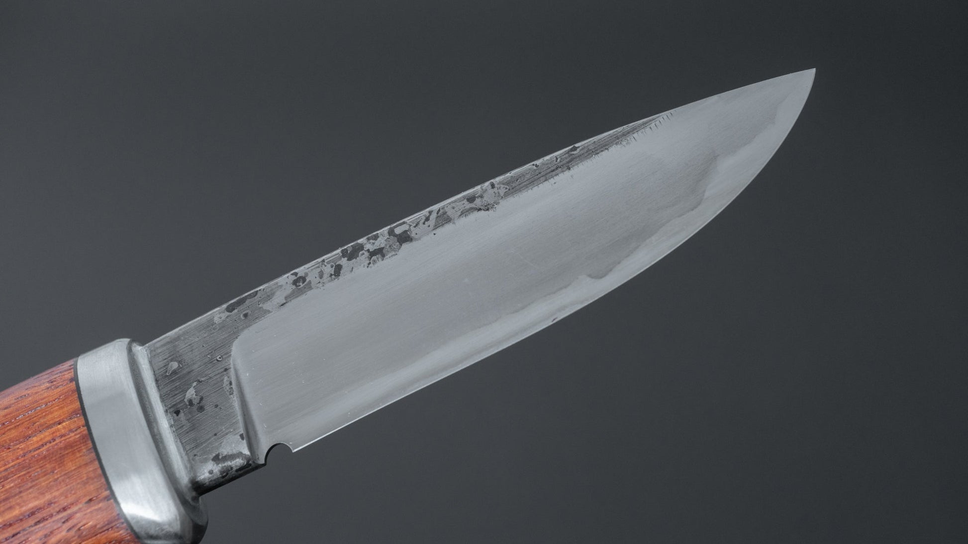 Kanatoko Work Knife Fixed Blade 80mm Quince Handle (Custom/ #009) - HITOHIRA