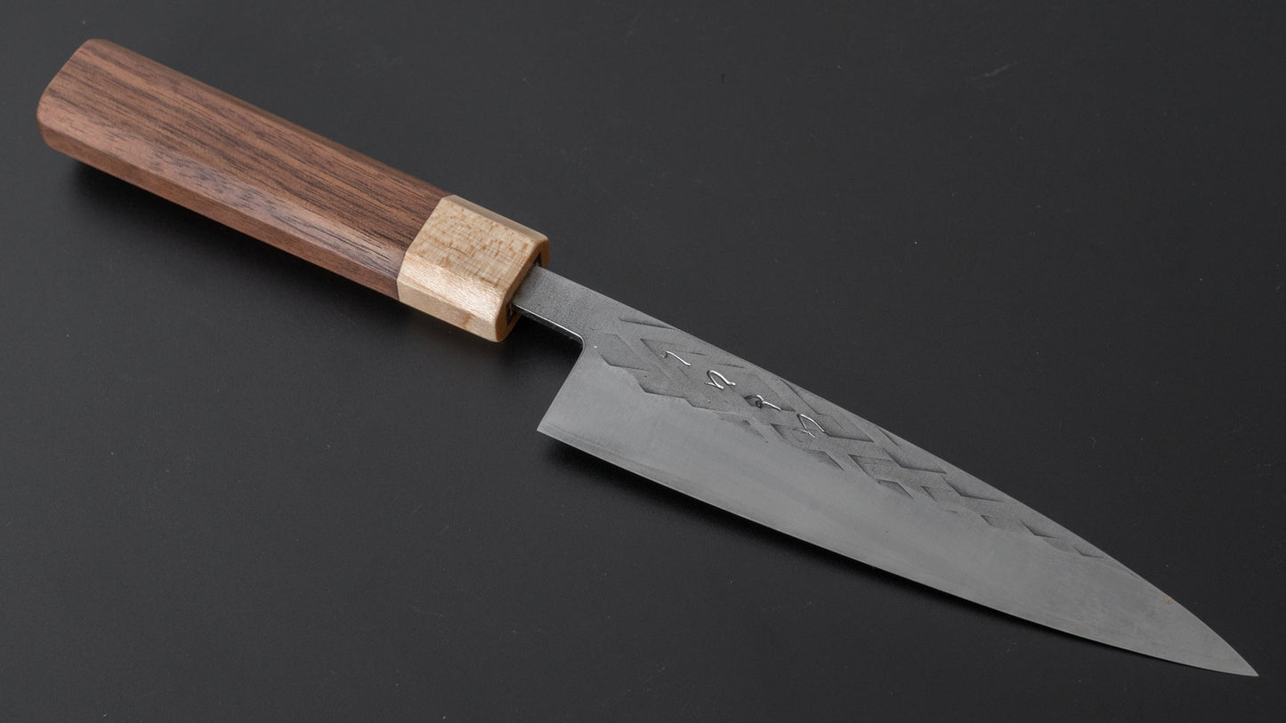 Hitohira TD SLD Tsuchime Petty 135mm Walnut Handle - HITOHIRA