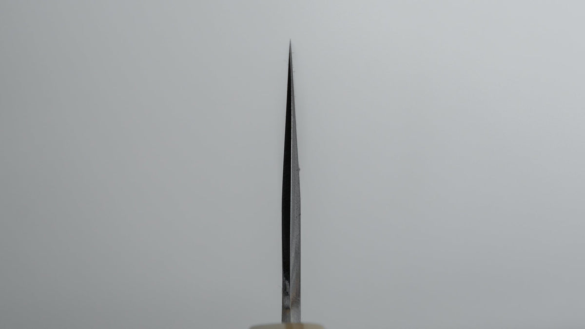 Hitohira Tanaka Kyuzo Blue #1 Watetsu Migaki Gyuto 240mm Ziricote Handle (#002/ Saya) - HITOHIRA