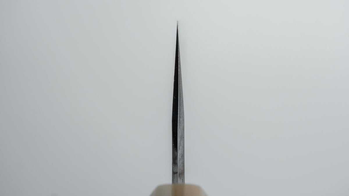 Hitohira Tanaka Kyuzo Blue #1 Watetsu Migaki Gyuto 240mm Taihei Ebony Handle (#005/ Saya) - HITOHIRA