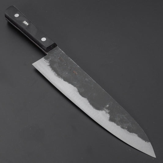 Morihei Hisamoto Kurouchi White #1 Gyuto 240mm Pakka Handle (No Bolster) - HITOHIRA