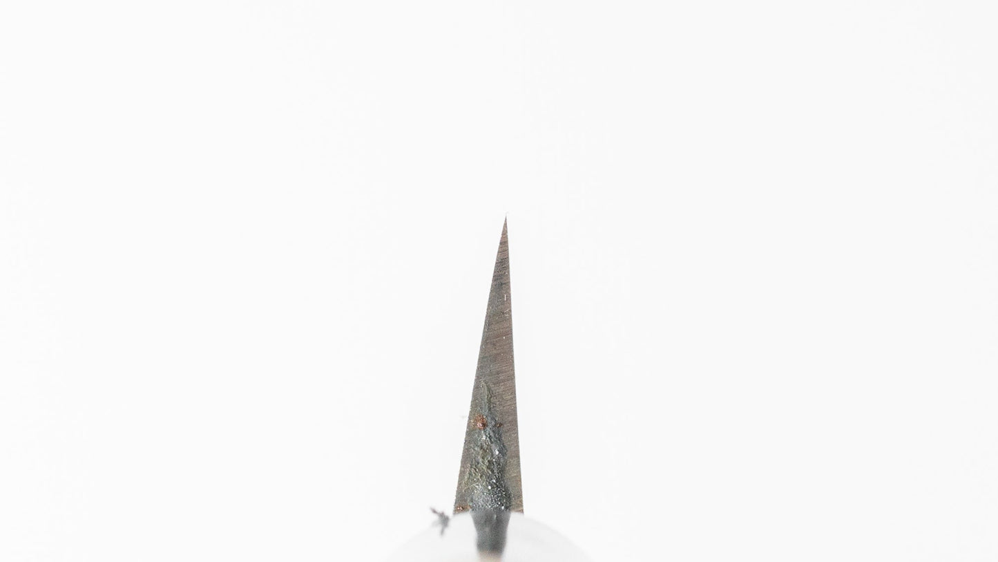 Morihei Munetsugu Stainless Yanagiba 210mm Poplar Handle (Fine Finish) | HITOHIRA