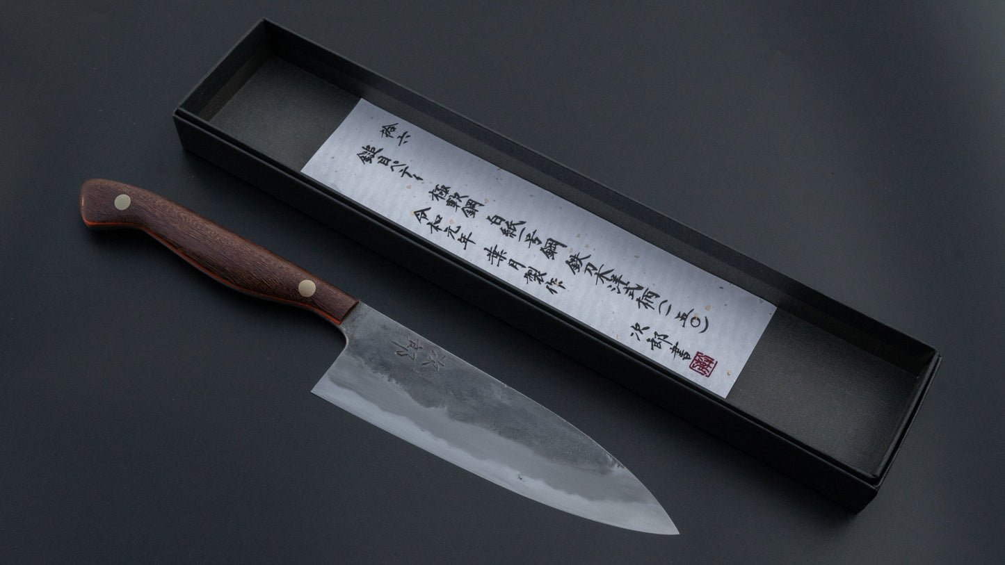 Jiro Tsuchime Yo Petty 150mm Tagayasan Handle (#016) | HITOHIRA