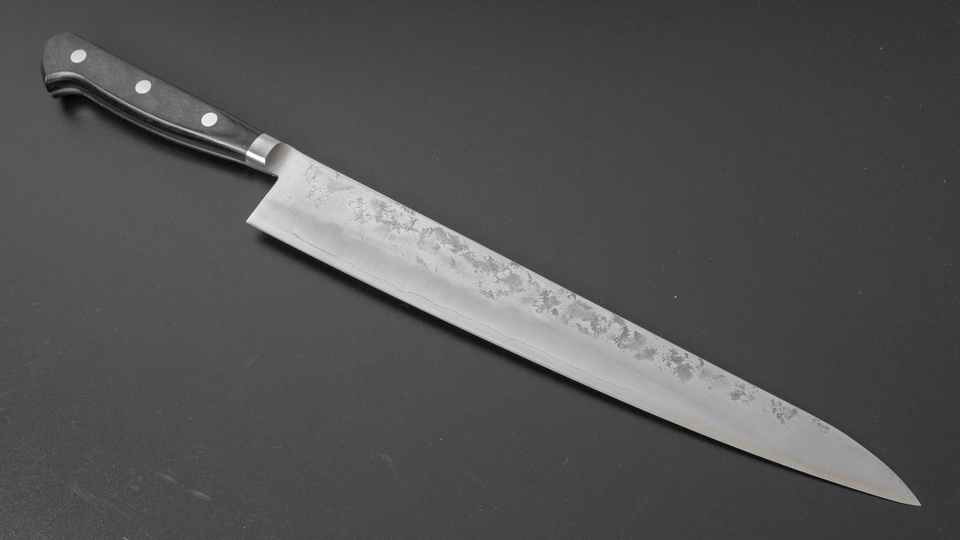 Hitohira Futana S3 Nashiji Sujihiki 270mm Pakka Handle | HITOHIRA