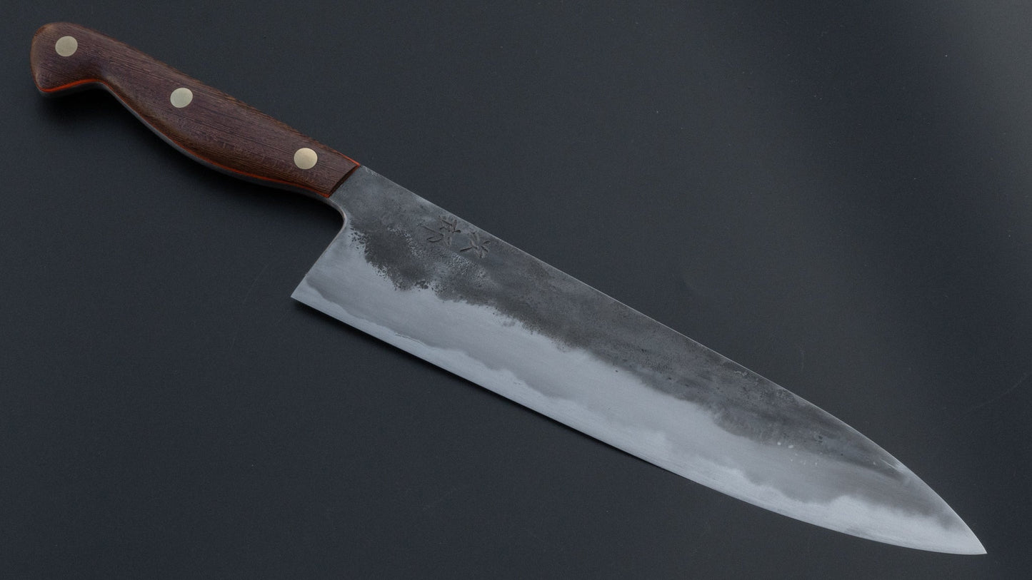 Jiro Tsuchime Yo Gyuto 240mm Tagayasan Handle (#022) | HITOHIRA