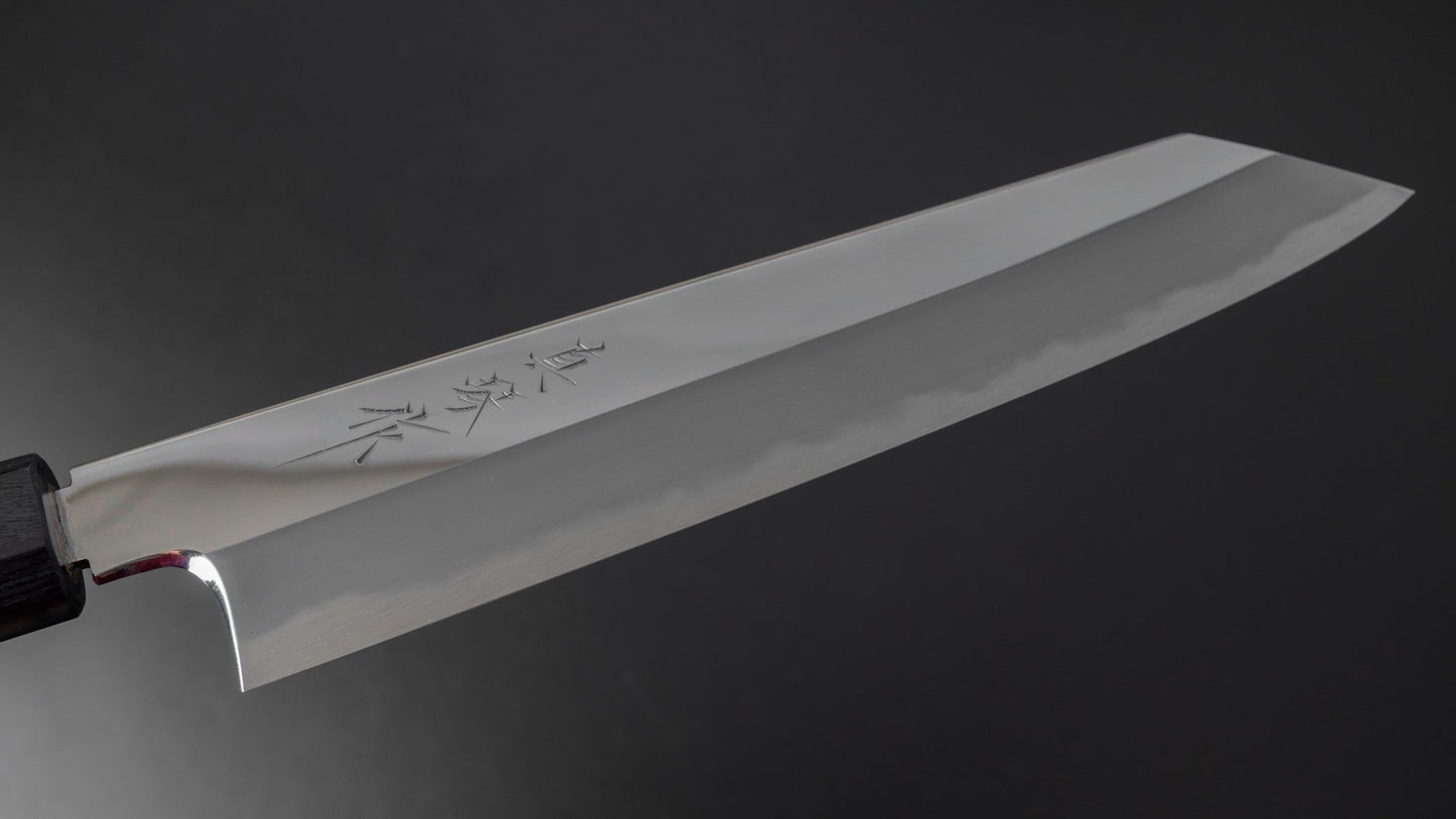 Tadokoro White #2 Kiritsuke Gyuto 210mm Rosewood Handle (Mirror Polished/ Limitedly Discounted) | HITOHIRA
