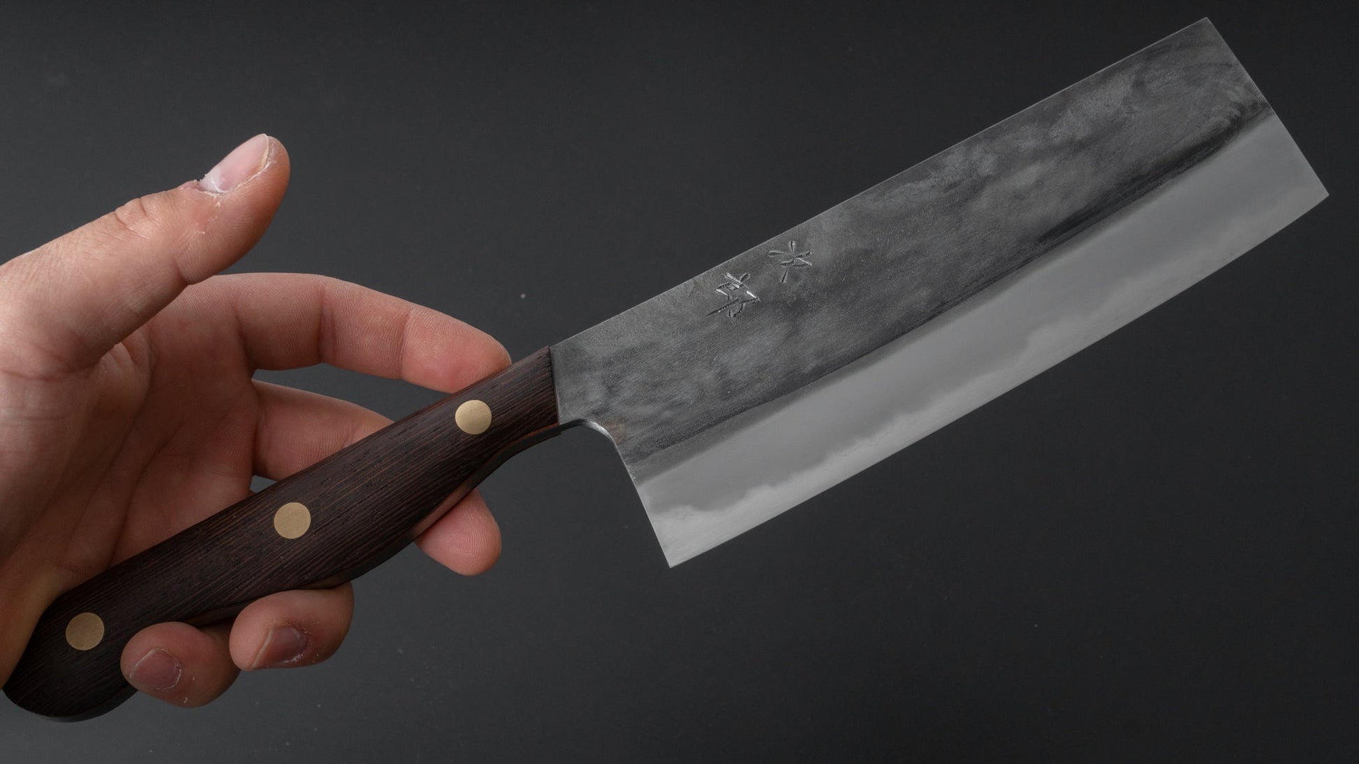 Jiro Tsuchime Yo Nakiri 180mm Tagayasan Handle (#326) - HITOHIRA