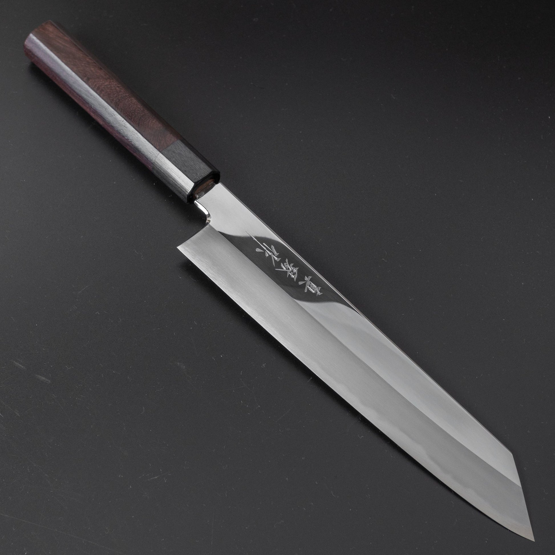 Tadokoro White #2 Kiritsuke Gyuto 240mm Rosewood Handle (Mirror Polished/ Limitedly Discounted) | HITOHIRA