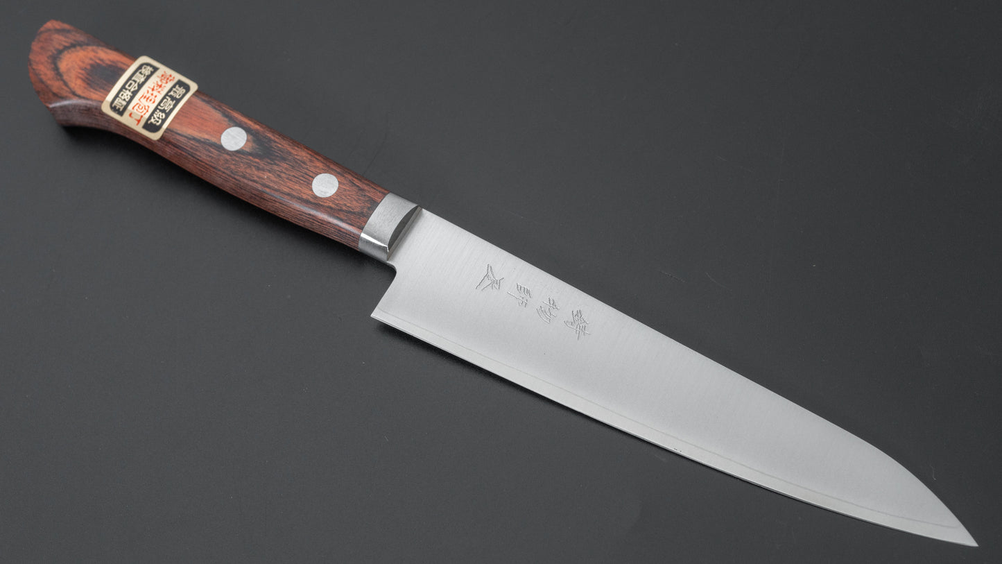 Hitohira Imojiya MZ VG-1 Petty 135mm Imitation Mahogany Handle - HITOHIRA