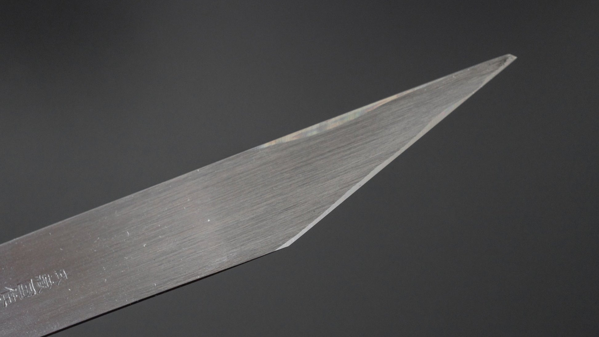 Morihei Kisaku Blue #1 Left-Handed Kiridashi 18mm | HITOHIRA