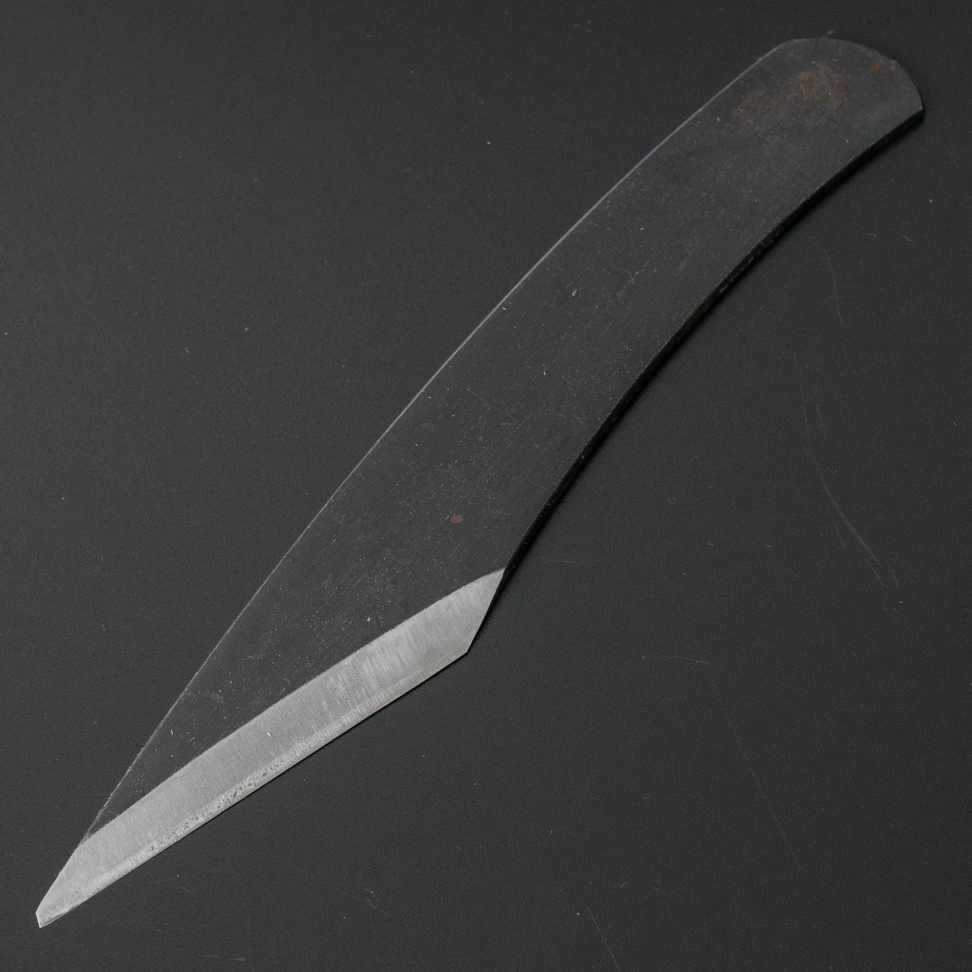 Morihei Kisaku Blue #1 Left-Handed Kiridashi 30mm (Curved) | HITOHIRA